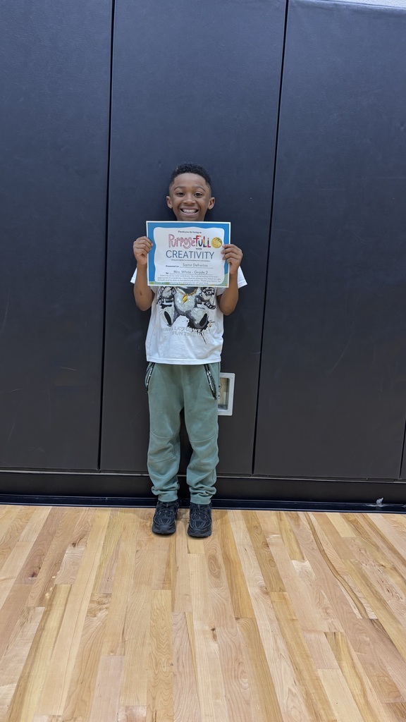 May Student of the Month winner.