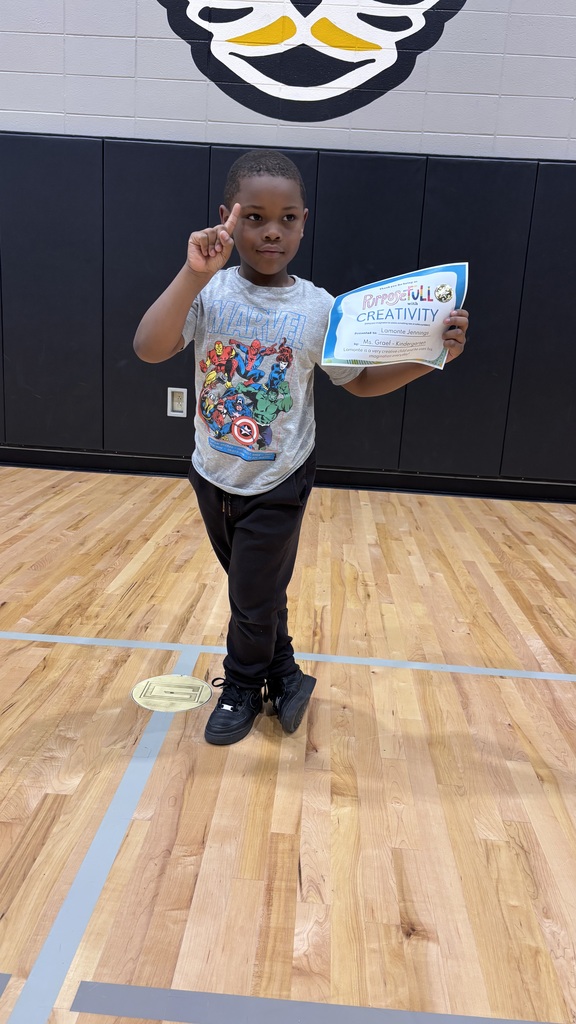 May Student of the Month winner.