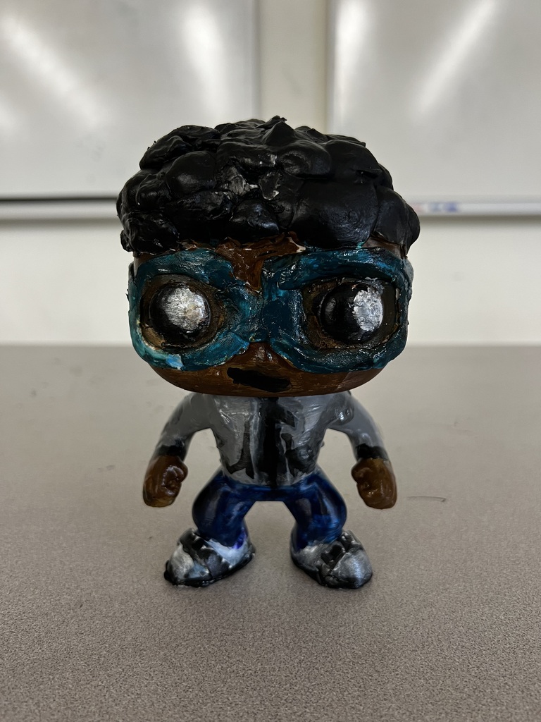 Student funko pop art projects