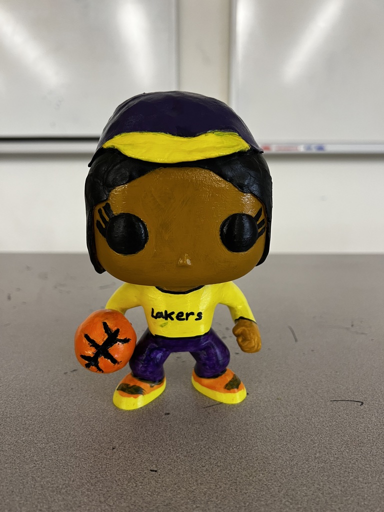 Student funko pop art projects
