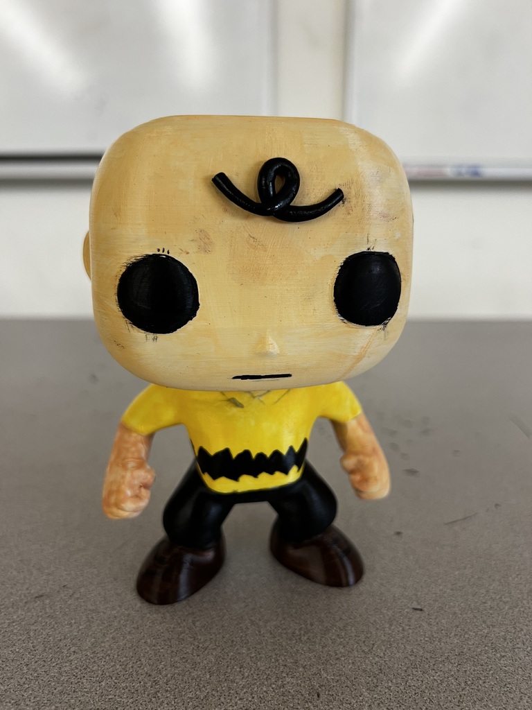 Student funko pop art projects