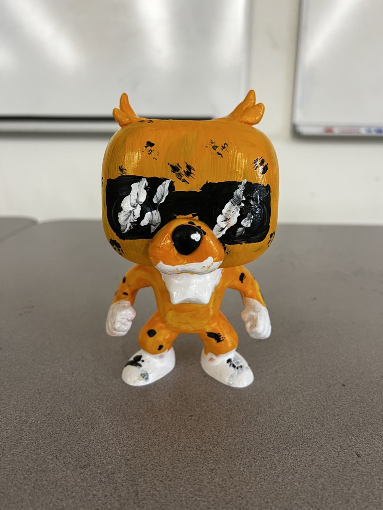 Student funko pop art projects