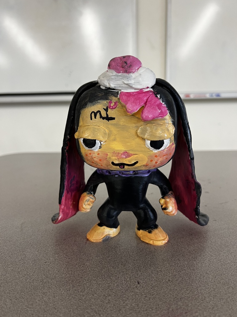 Student funko pop art projects