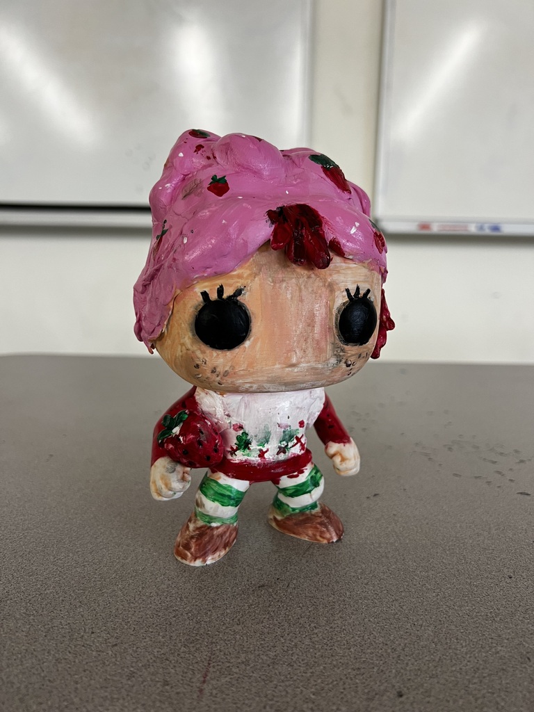 Student funko pop art projects