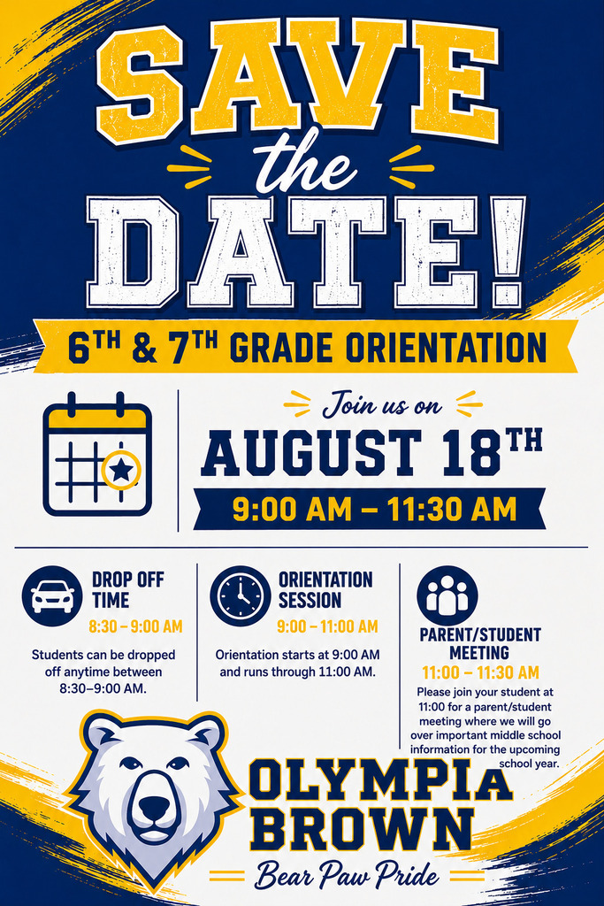 6th and 7th Grade Orientation Fyler