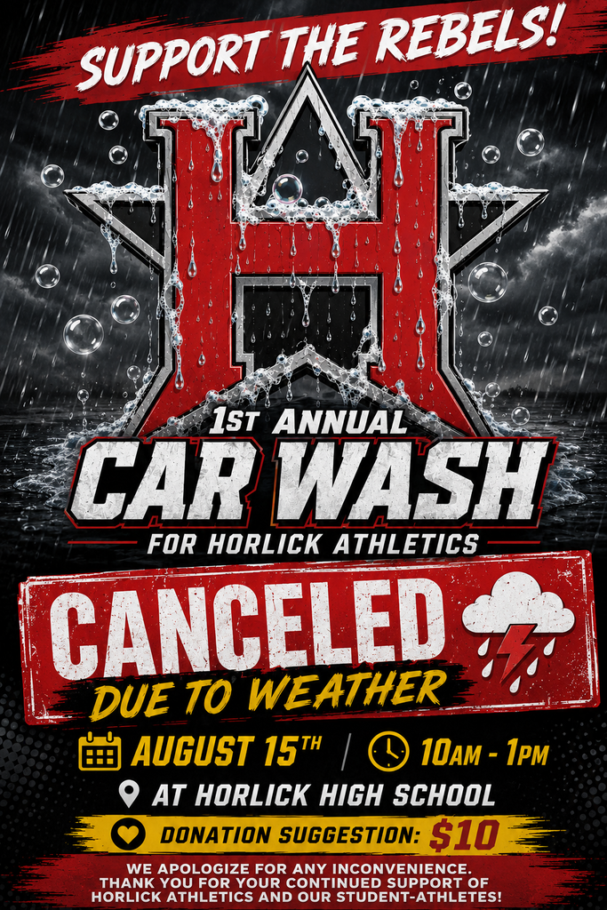 Horlick Car Wash Fundraiser Canceled