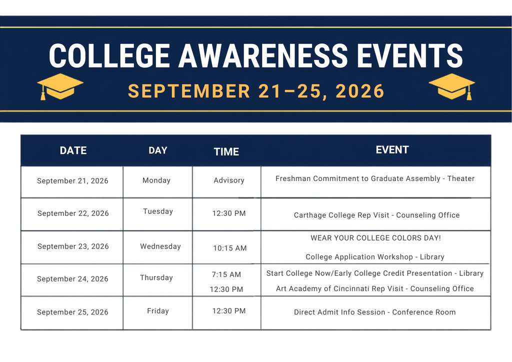 Park College Awareness Events