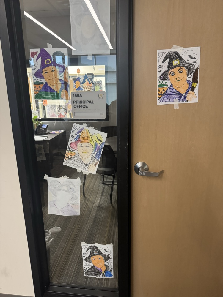 pictures in Paproth’s office