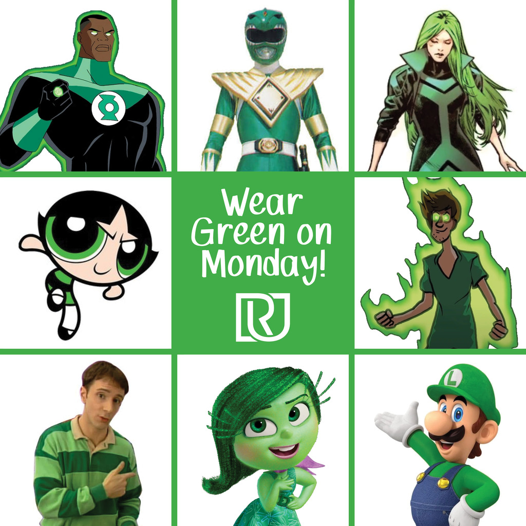 Wear Green on Monday, Oct. 5