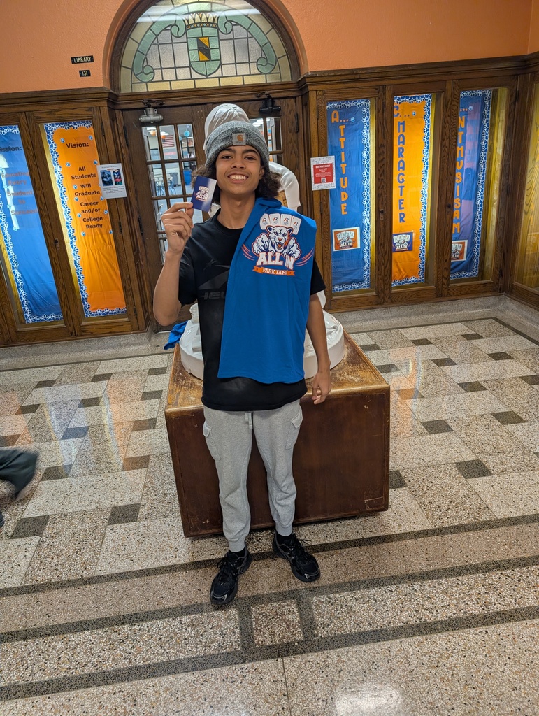 🚨Give it up for our Park ACE Students of the Week!!!! Students were nominated by staff for their attitude, character and enthusiasm! 🧡💙 #PantherPride #ALLIN HaileyJade Cook: Student has been an outstanding role model for her peers, participates in drama club, and does her absolute best. She is an overall ACE. Amariah Hatley: Amariah is a great student who is always on task. She is mature and is a natural leader in class. She also is willing to help other students and is a great role model. Ellis Beavers: Ellis has had a great attitude and has been infectious. Youth Apprenticeship Program needed student volunteers to create a promotional video; he accepted and was ready within 30 minutes! Jamon Barnes: Jamon comes to class before Ms. Fortune time, checks in, then goes, comes back quietly and gets to work! He got an A on his math test too! See less