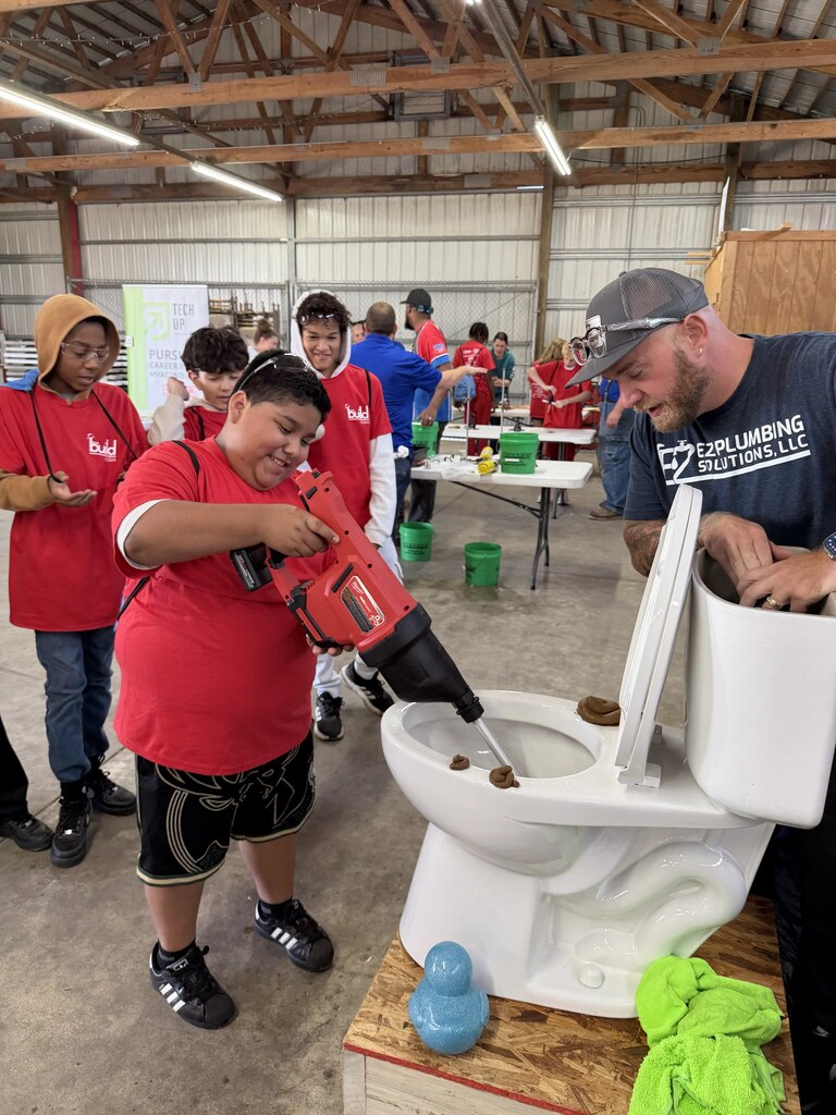 Build My Future hands on day in the trades