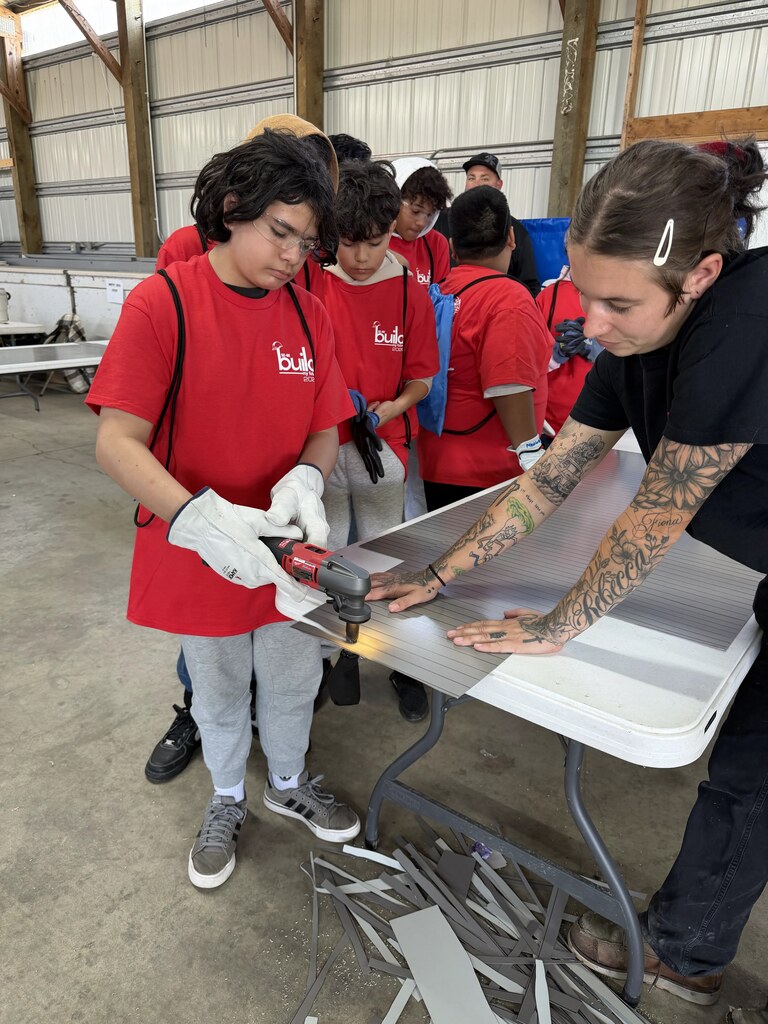 Build My Future hands on day in the trades