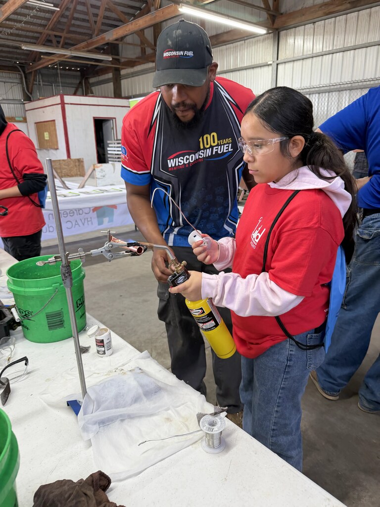 Build My Future hands on day in the trades