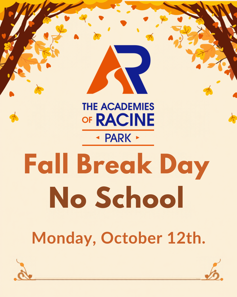 Reminder, no school on Monday for Fall Break Day! 🍂🍂