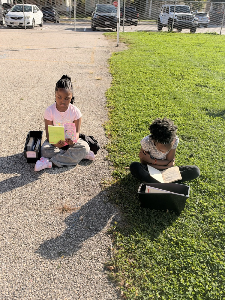 outside