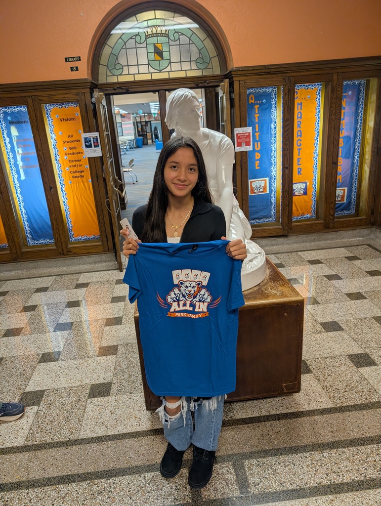 It might have been a short week but these students shined!!!! Congrats to our Park ACE students of the week!! Every student nominated demonstrated great attitude, character and enthusiasm! #PantherPride #ALLIN 🤩 Jocelyn Vargas: Jocelyn displays great attitude everyday in and out of the classroom. She is part of the athletic programs and is getting involved her freshman year! London Neal: Working extremely hard in JROTC to get all Cadet Uniforms updated and back in place. Demonstrates great leadership and character! Logan Buska: Logan has a great attitude everyday! He comes to class ready and willing to work! Abel Daley: Abel has a good Attitude and he is Postive with his classmates!