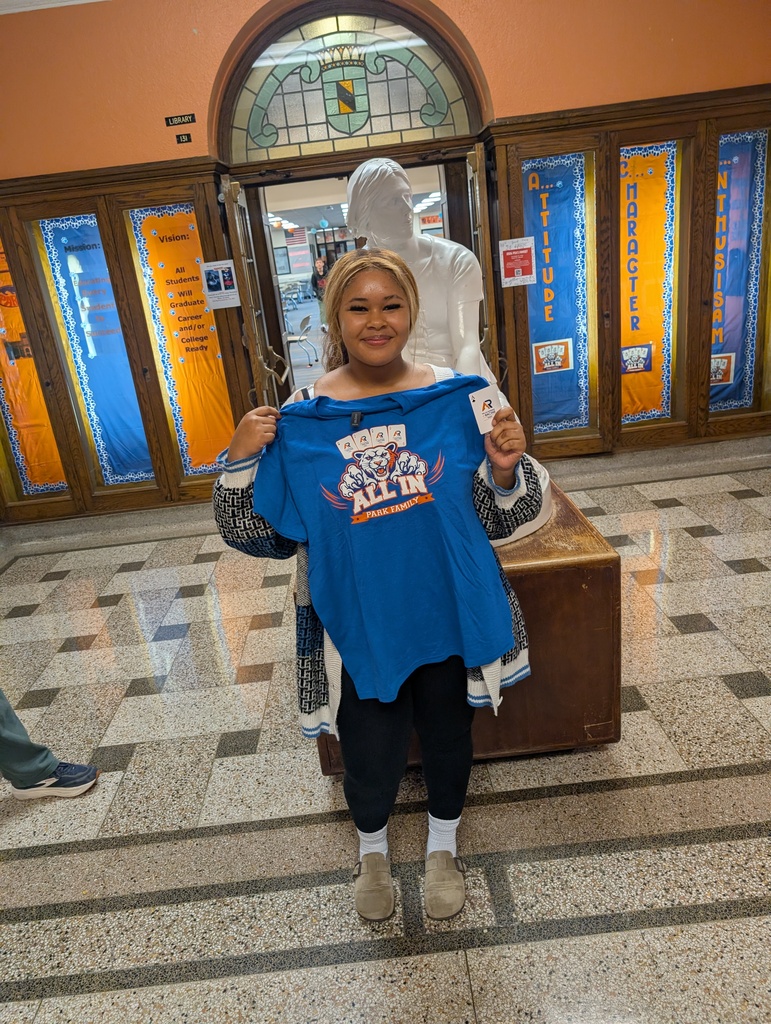 It might have been a short week but these students shined!!!! Congrats to our Park ACE students of the week!! Every student nominated demonstrated great attitude, character and enthusiasm! #PantherPride #ALLIN 🤩 Jocelyn Vargas: Jocelyn displays great attitude everyday in and out of the classroom. She is part of the athletic programs and is getting involved her freshman year! London Neal: Working extremely hard in JROTC to get all Cadet Uniforms updated and back in place. Demonstrates great leadership and character! Logan Buska: Logan has a great attitude everyday! He comes to class ready and willing to work! Abel Daley: Abel has a good Attitude and he is Postive with his classmates!