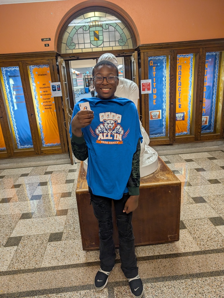 It might have been a short week but these students shined!!!! Congrats to our Park ACE students of the week!! Every student nominated demonstrated great attitude, character and enthusiasm! #PantherPride #ALLIN 🤩 Jocelyn Vargas: Jocelyn displays great attitude everyday in and out of the classroom. She is part of the athletic programs and is getting involved her freshman year! London Neal: Working extremely hard in JROTC to get all Cadet Uniforms updated and back in place. Demonstrates great leadership and character! Logan Buska: Logan has a great attitude everyday! He comes to class ready and willing to work! Abel Daley: Abel has a good Attitude and he is Postive with his classmates!
