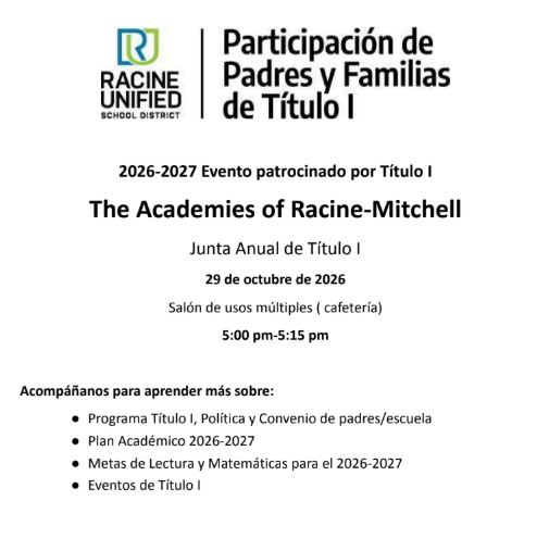 Title 1 Invitation