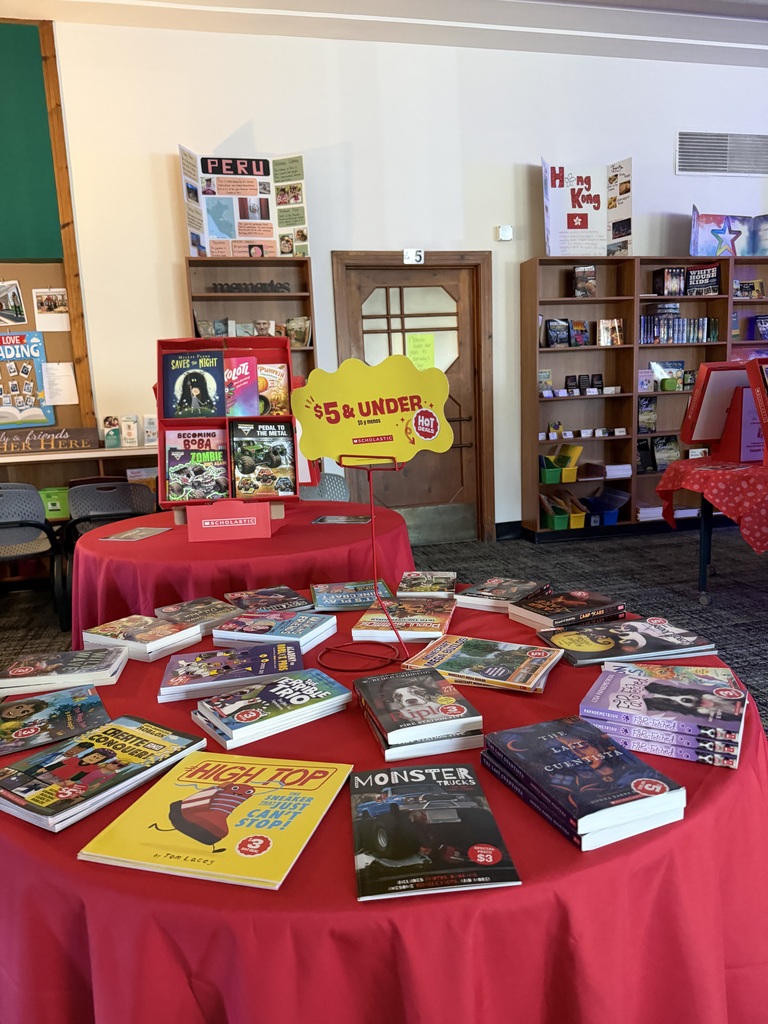 Book Fair Tables