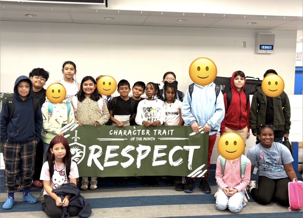 The character trait for the month of September was respect. Congratulations to our September Students of the Month!