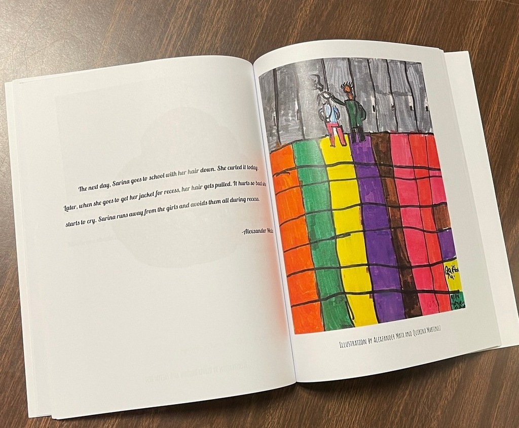 pages in the book the students published
