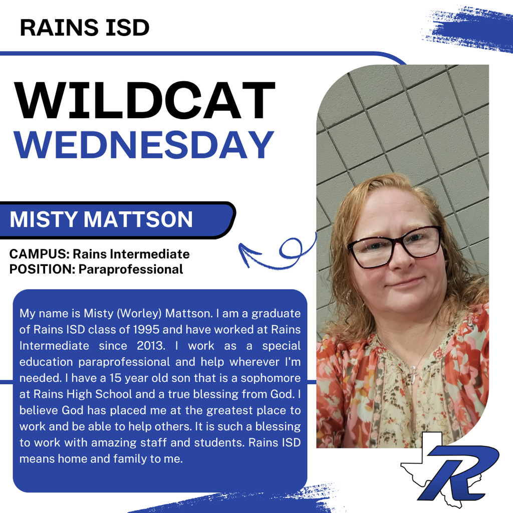 Wildcat Wednesday shout out for Misty Mattson