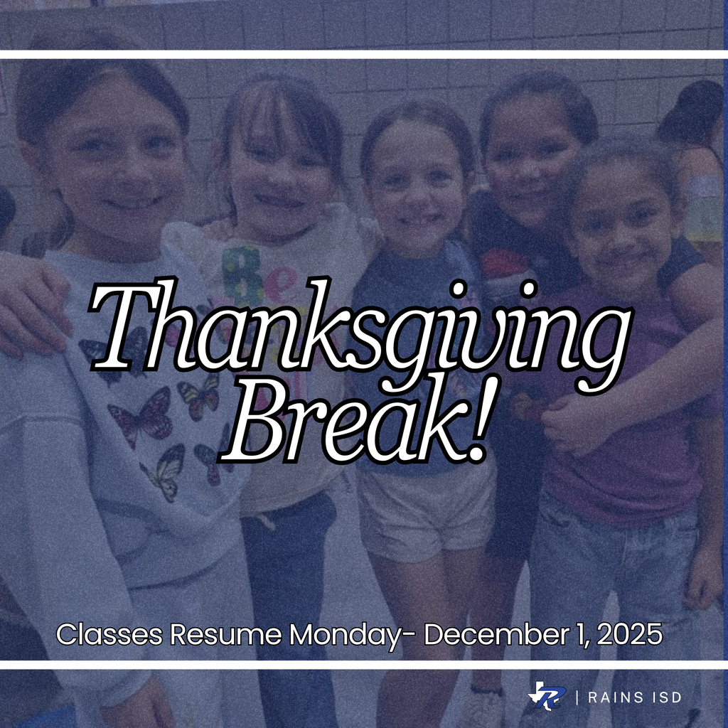 Thanksgiving break announcement! Classes resume Monday- December 1, 2025