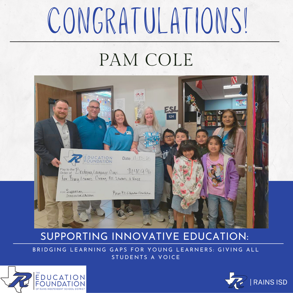 Education Foundation Grant Winner- Pam Cole