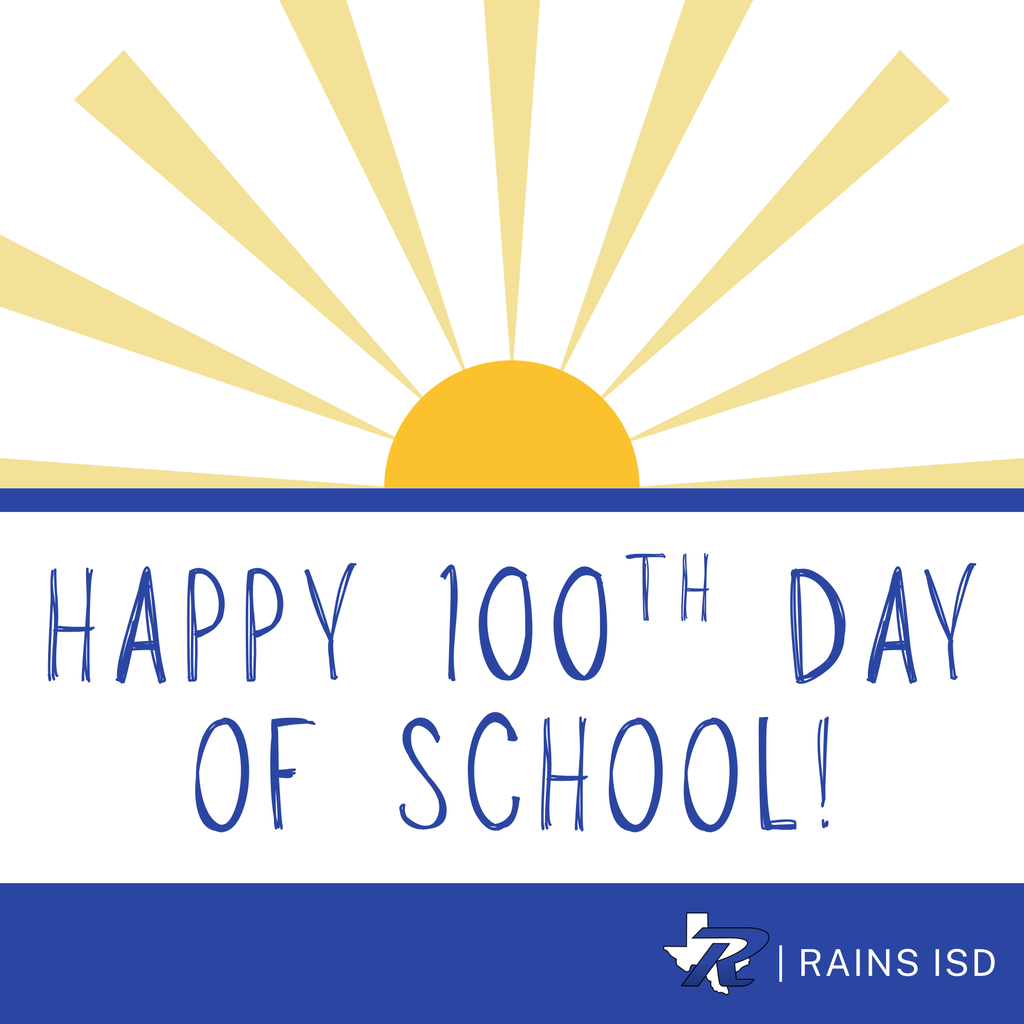 Happy 100th day of school! 