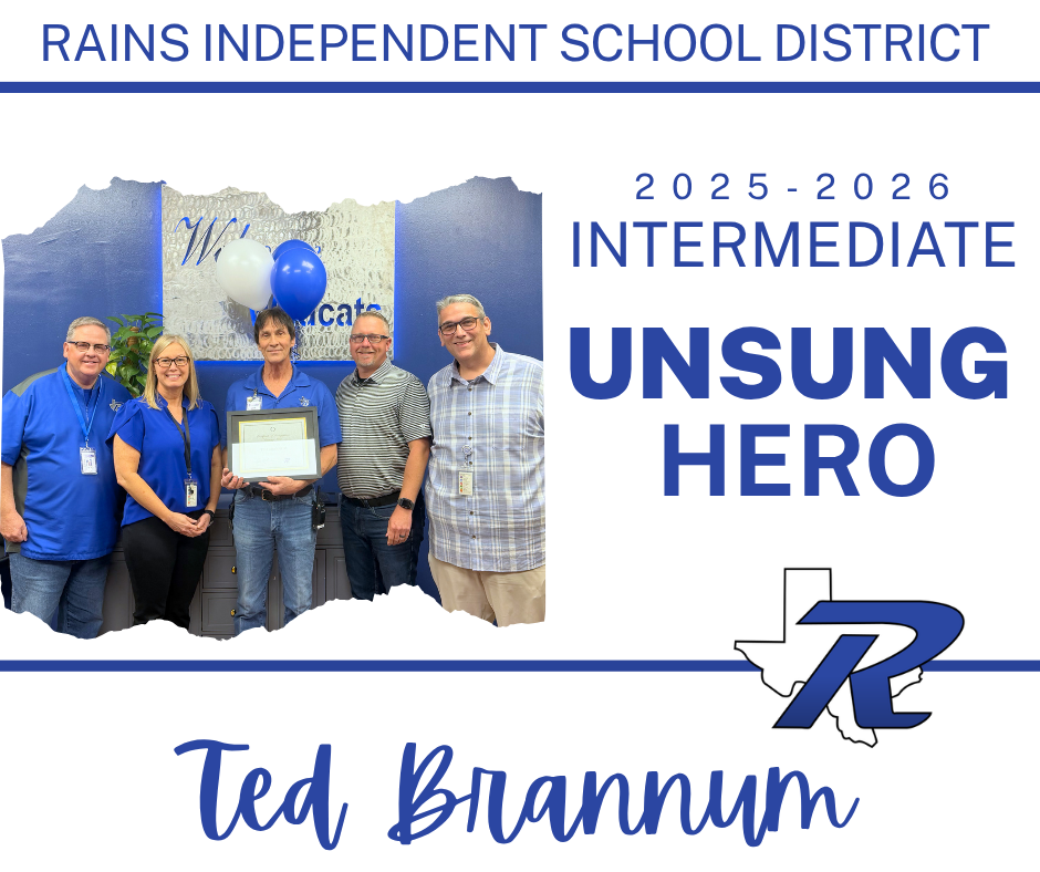 2025-2026 Unsung Hero. Intermediate Ted Brannum 