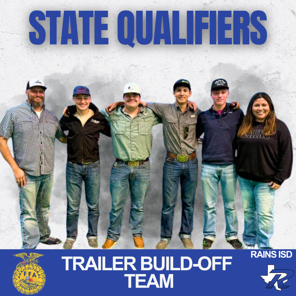 State qualifiers, trailer build off team. FFA Event 