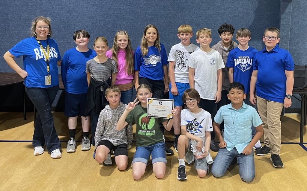 Rains Intermediate Junior Explorers group picture. They Competed at Region 7 in Kilgore.