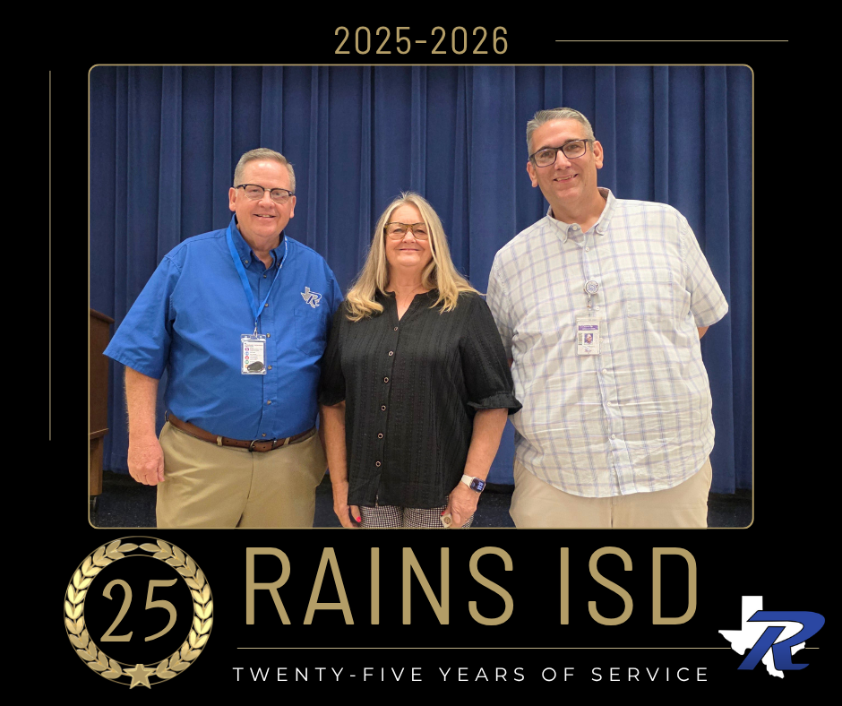 RISD Year of Service Recognition- 25 Years 