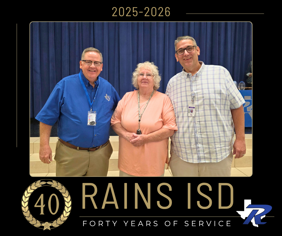 RISD Year of Service Recognition- 40 Years 