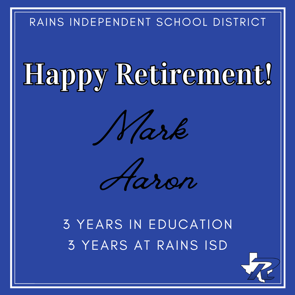 Happy Retirement- Mark Aaron