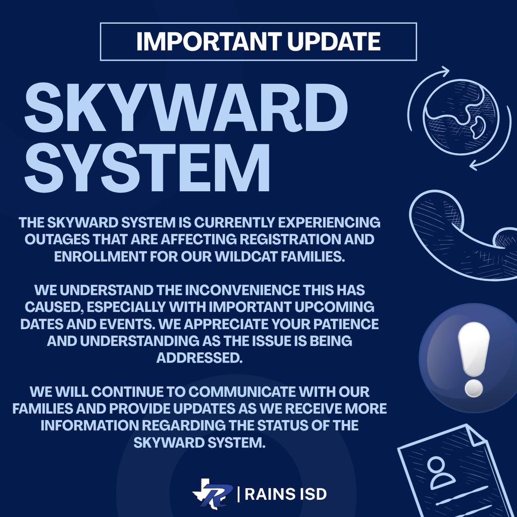 Skyward system is experienceing outages