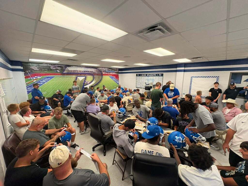 Decal with Dudes- Football helmet decal event