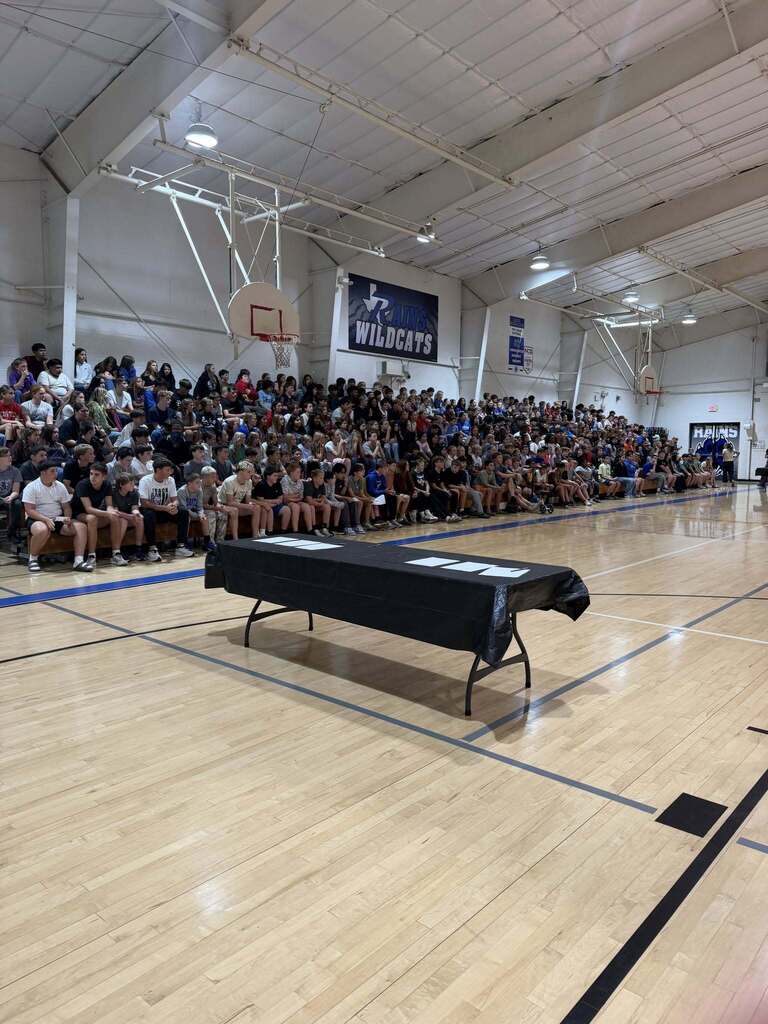 RJH hosted an Academic UIL Assembly to encourage kids to participate.