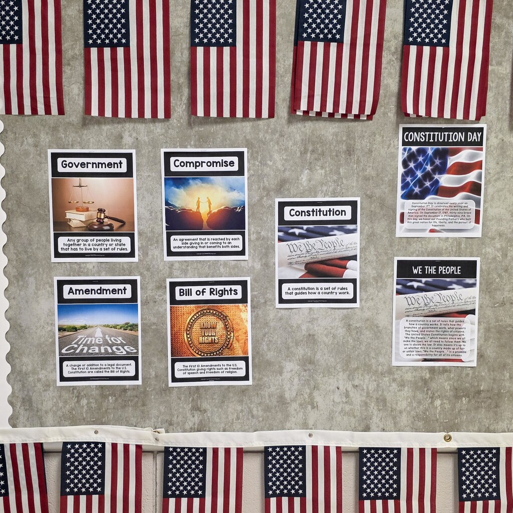 Intermediate Campus during Freedom Week/Constitution Day. Dress in patriotic colors and costumes.