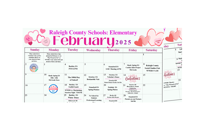 february-2025-activities-calendars-shady-spring-high