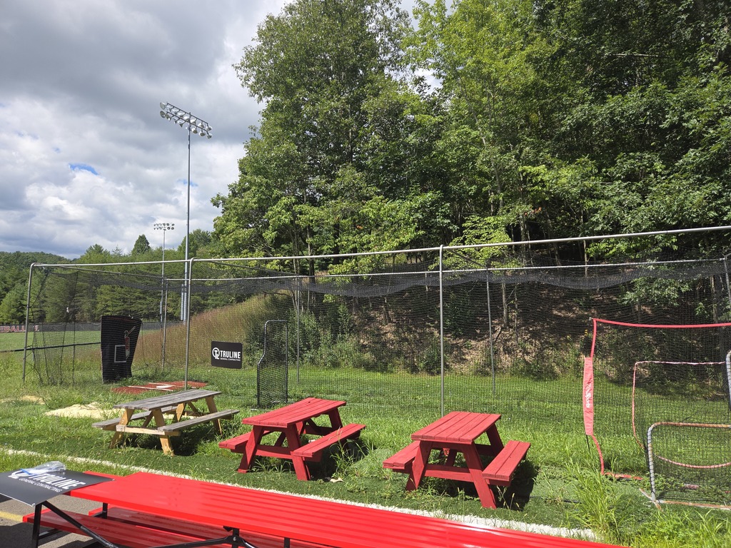 picnic tables