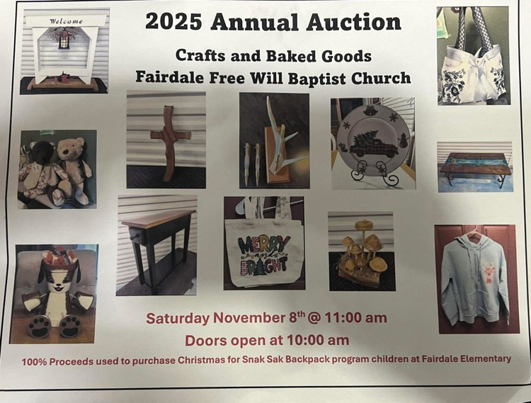 Fairdale FWB event that supports our school  