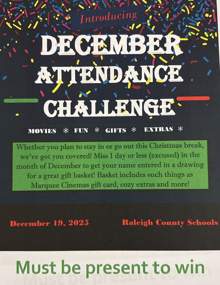 December 2025 RCS Attendance Challenge