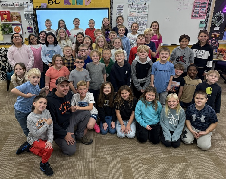 Veterans Day in 3rd grade