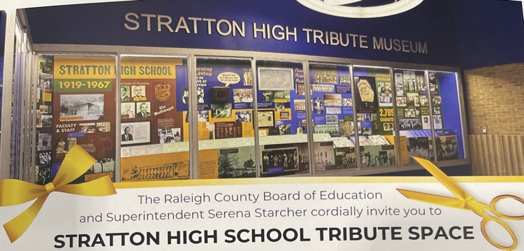 Stratton High Tribute Space Ribbon Cutting