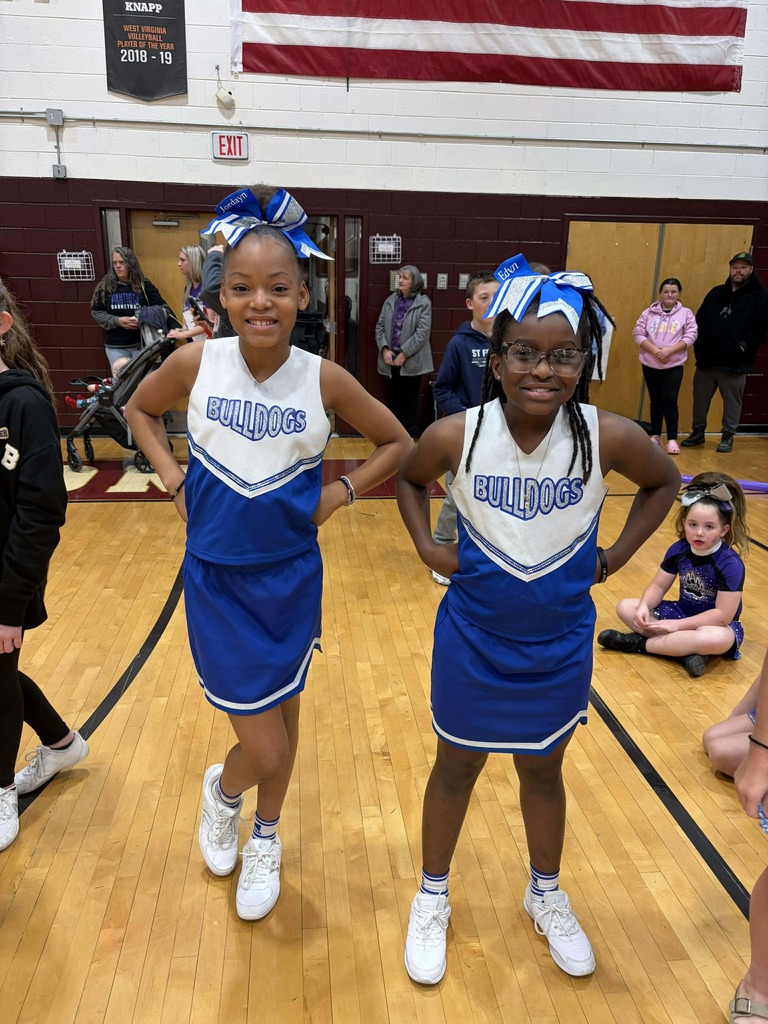 All Tournament Cheerleaders - Jordayn Grant and Edyn Squires