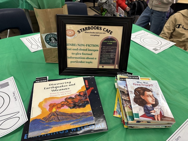 3rd grade reading lesson starbooks cafe