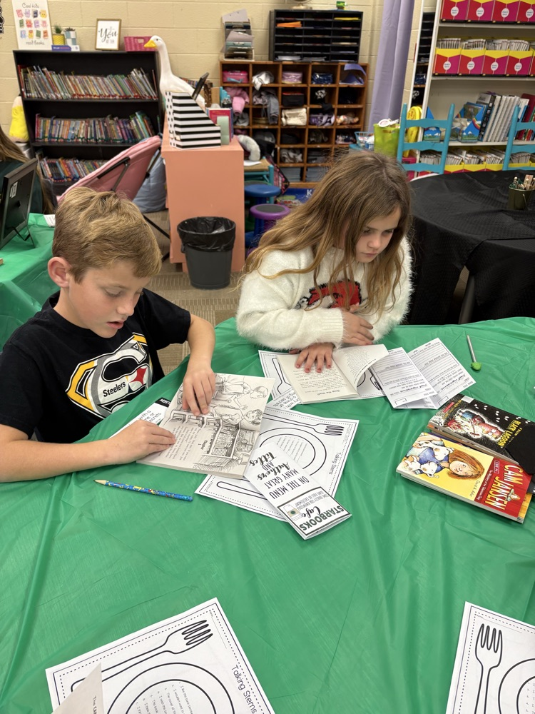 3rd grade reading lesson starbooks cafe