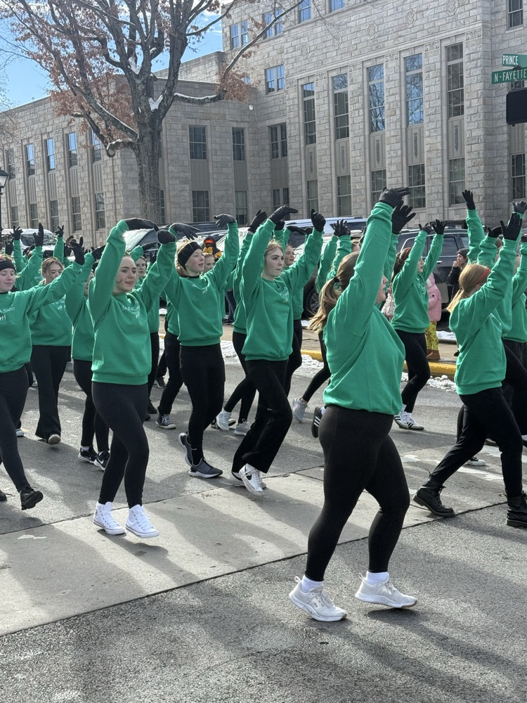A few more Woodrow students spotted in the parade yesterday.